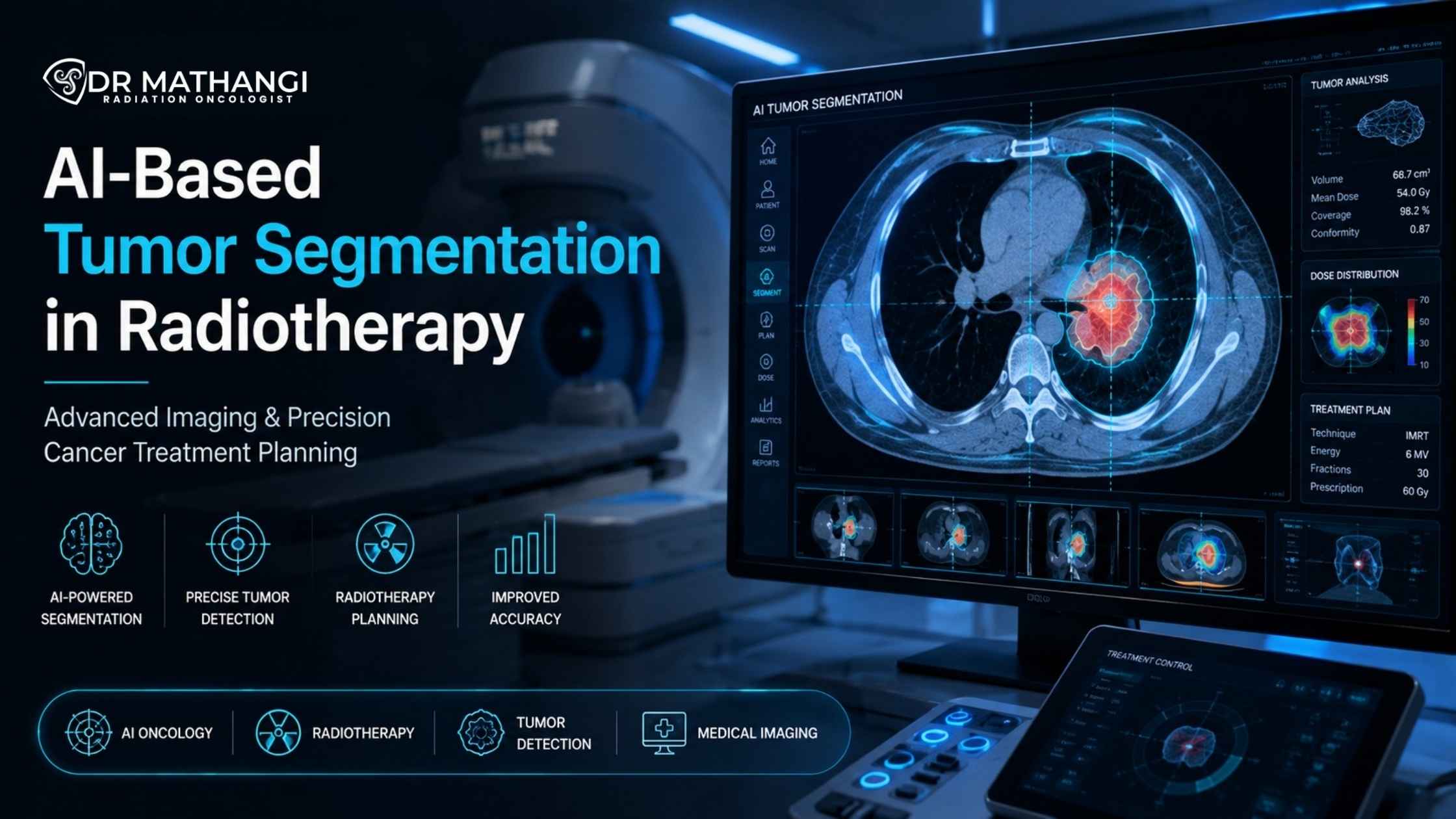 AI-Based Tumor Segmentation in Radiotherapy