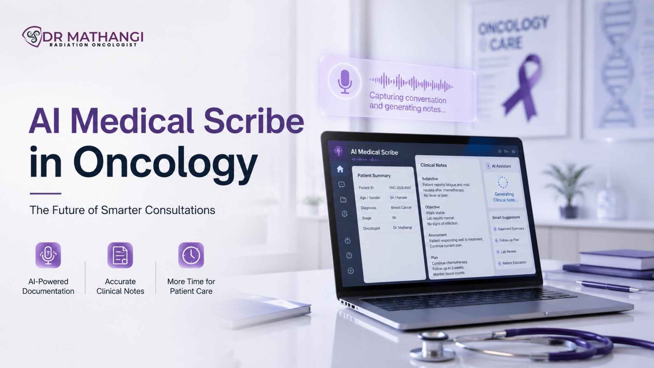 AI Medical Scribe in Oncology: Future of Consultations