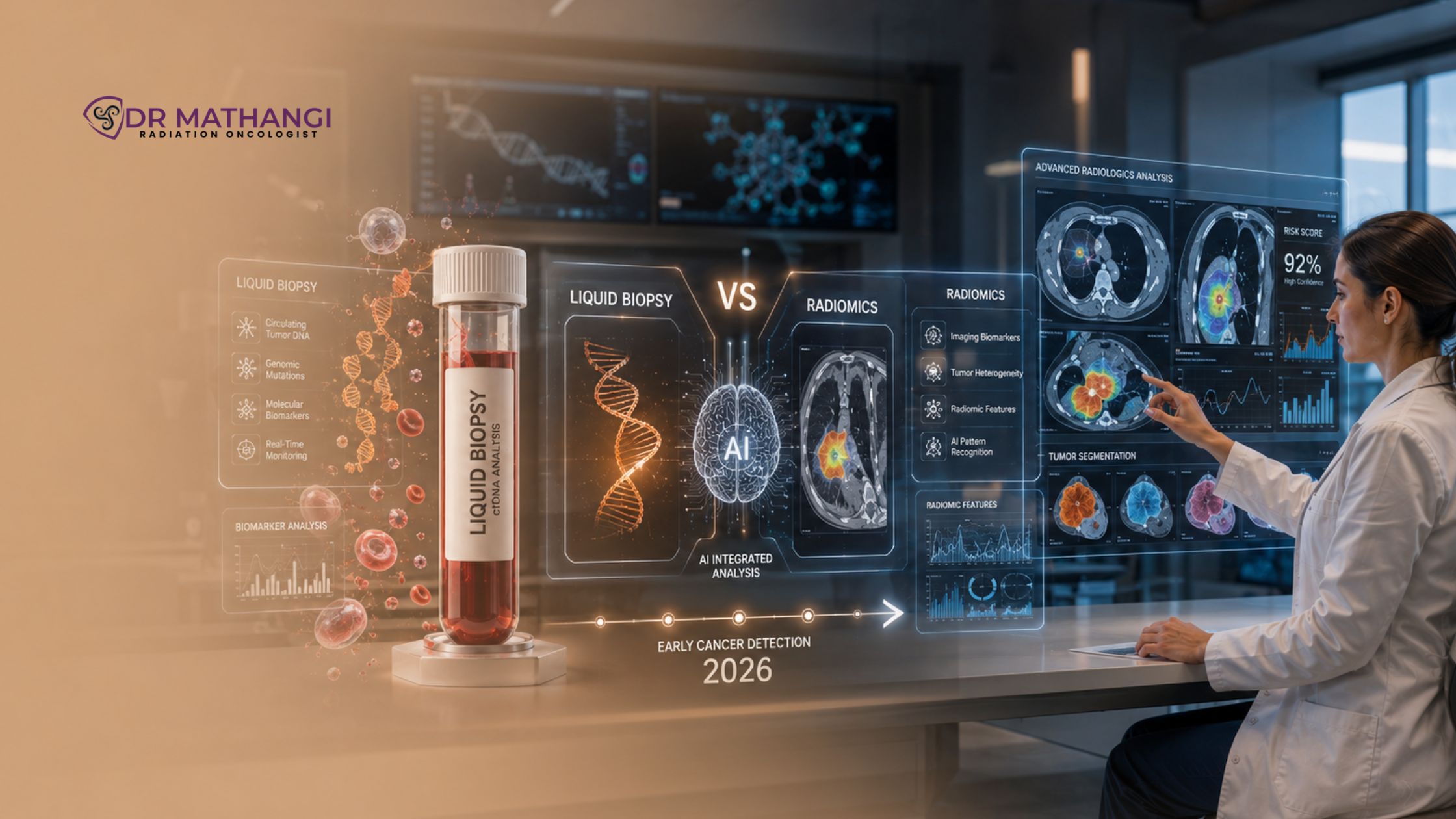 Liquid Biopsy vs Radiomics: Future of Early Cancer Detection