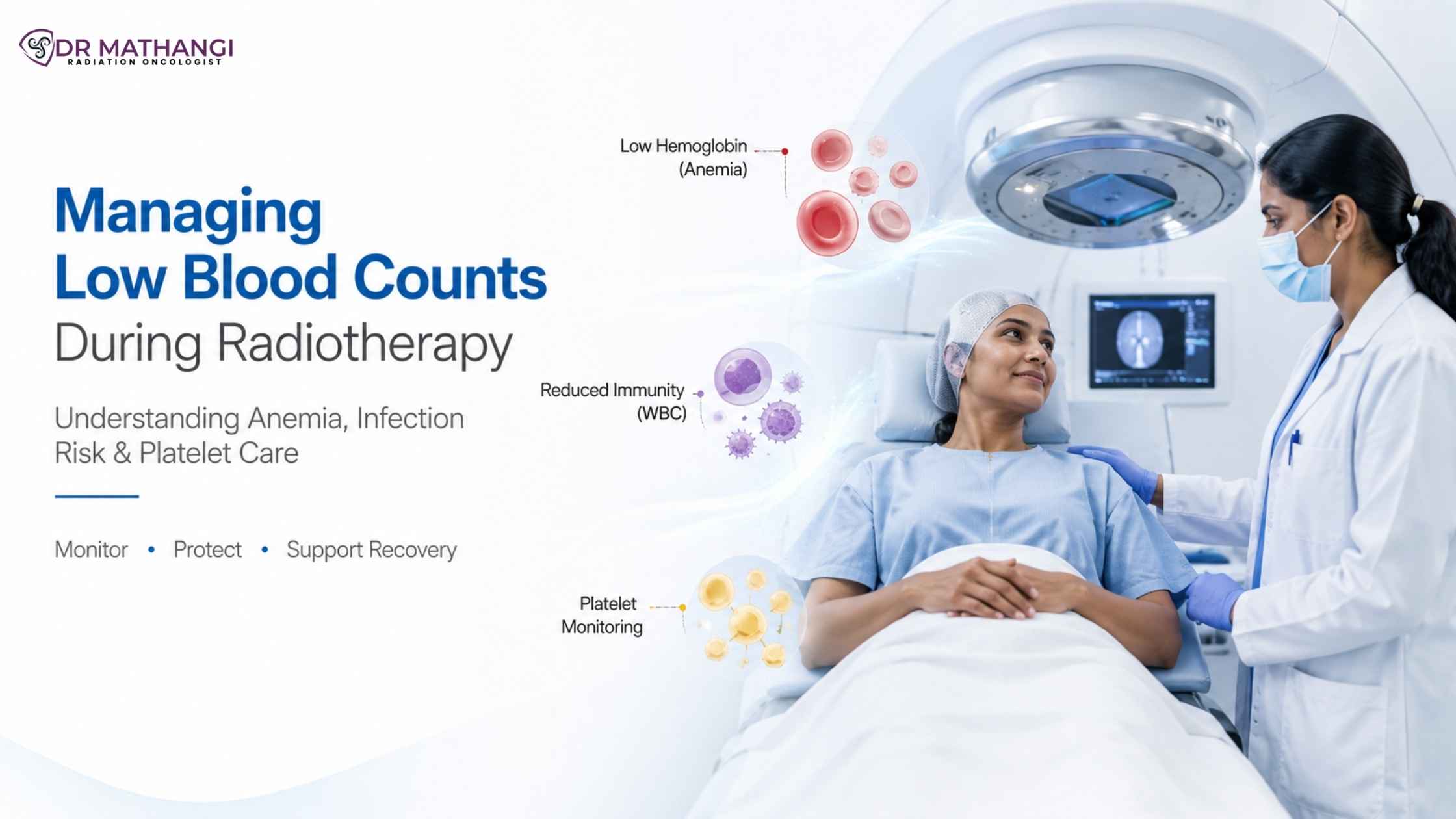 Managing Low Blood Counts During Radiotherapy